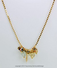 Pilgrim Halskette Harmony in pastell-multi/gold