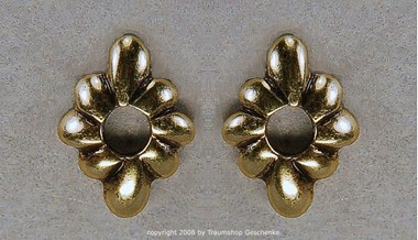 Pilgrim Ohrstecker Teardrop in gold