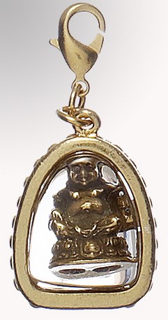 Pilgrim Charms Anhänger Buddha in gold