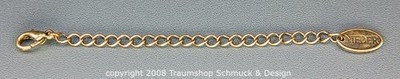 NIEDER Verlängerungskette in gold