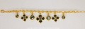 Pilgrim Armband Devotion in braun-grau/gold