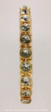 Pilgrim Armband Glamour in kristall/gold